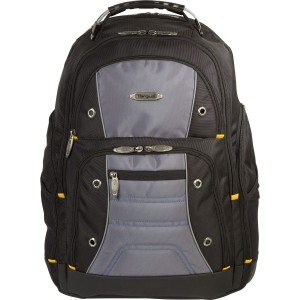 Targus 17" Drifter II Laptop Backpack (Black/Gray) Rucksäcke Schwarz Grau | KYH982053